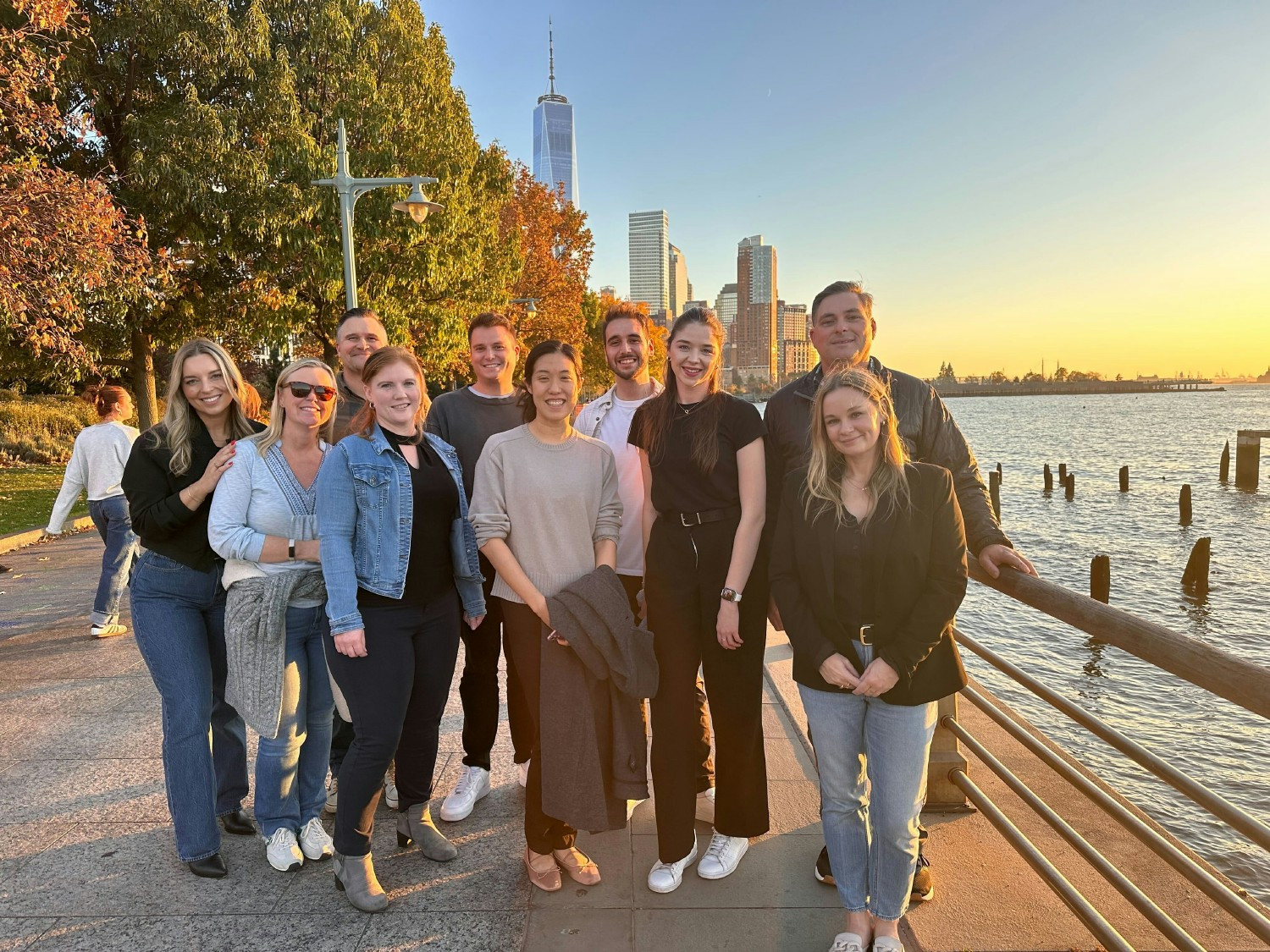 LEADERSHIP TEAM TAKING A WALK IN NEW YORK CITY