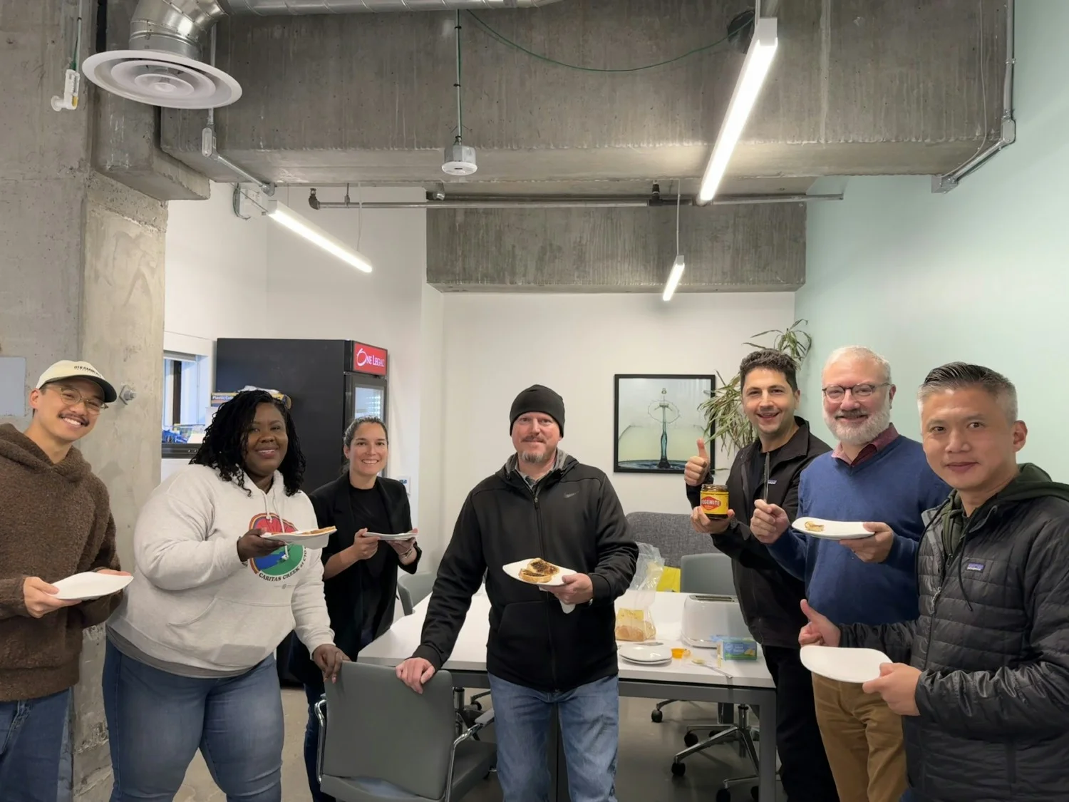 SAN FRANCISCO TEAM TRYING VEGEMITE