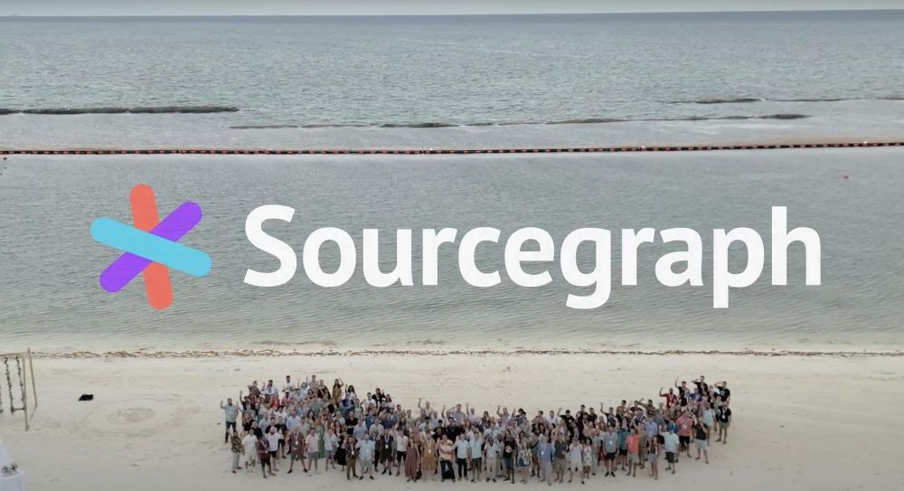 Sourcegraph team at 2022 company offsite in Mexico