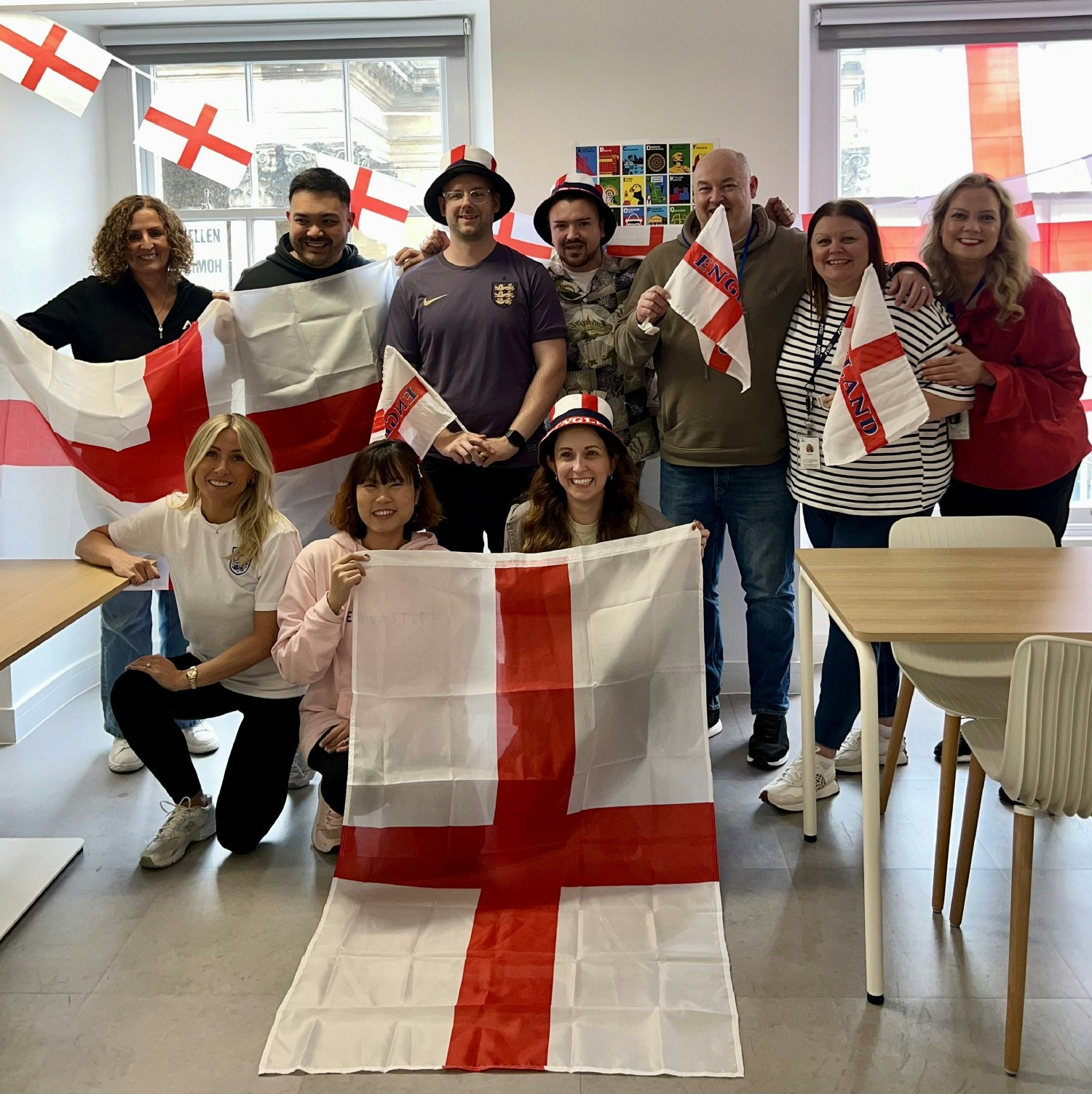 England Euro Cup celebration