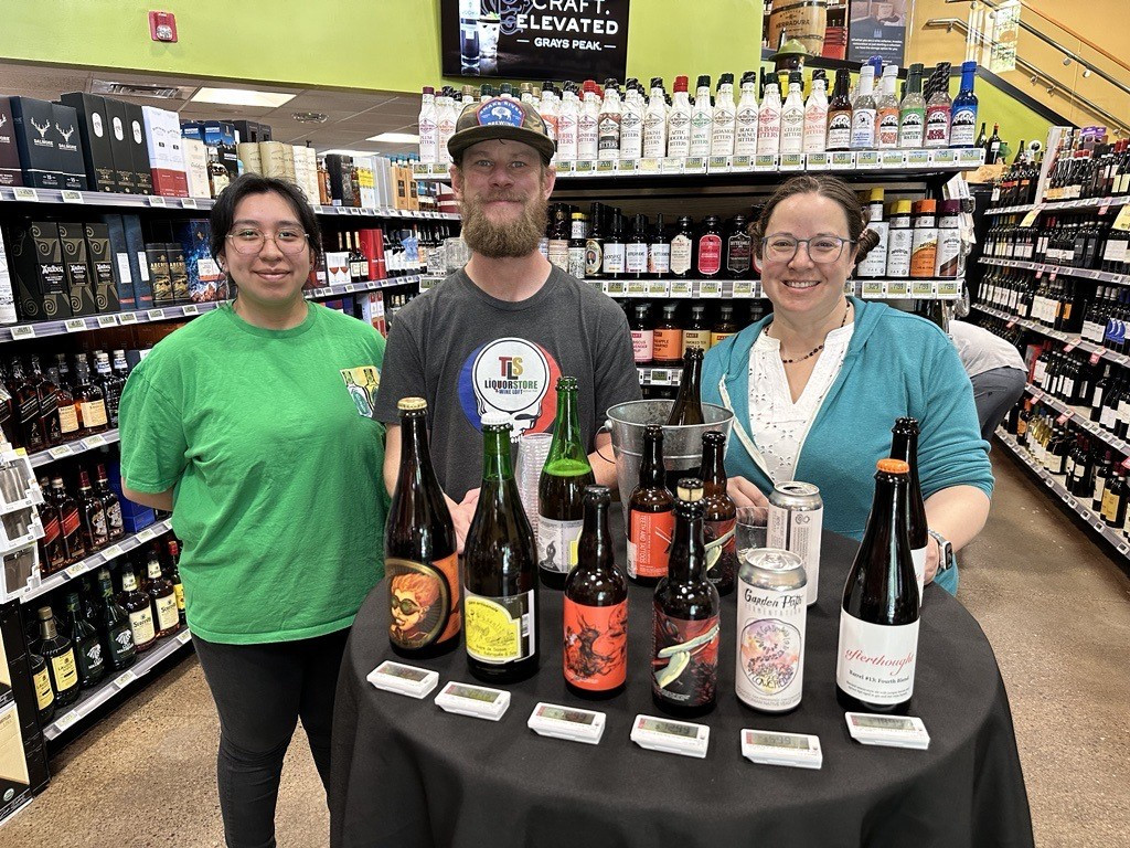 We love hosting tastings, for both employees and our guests of the store. 