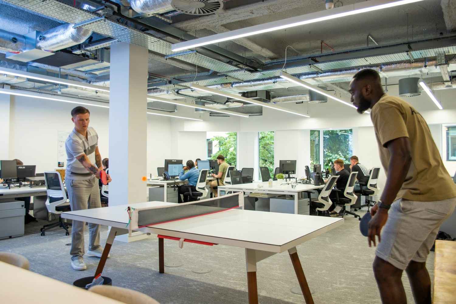 Office breakout area