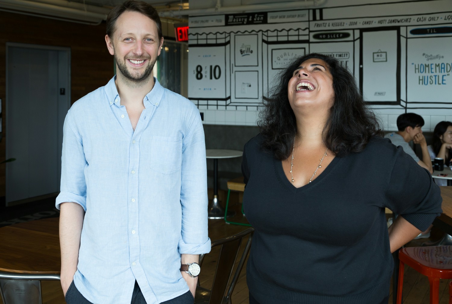 Co-founders Tom Griffiths & Savina Perez