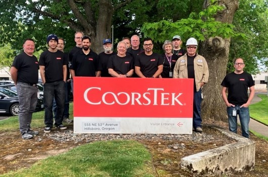 Our Hillsboro, OR, team worked hard to complete a 6s (standards and safety processes) event in our ISO Press Area.