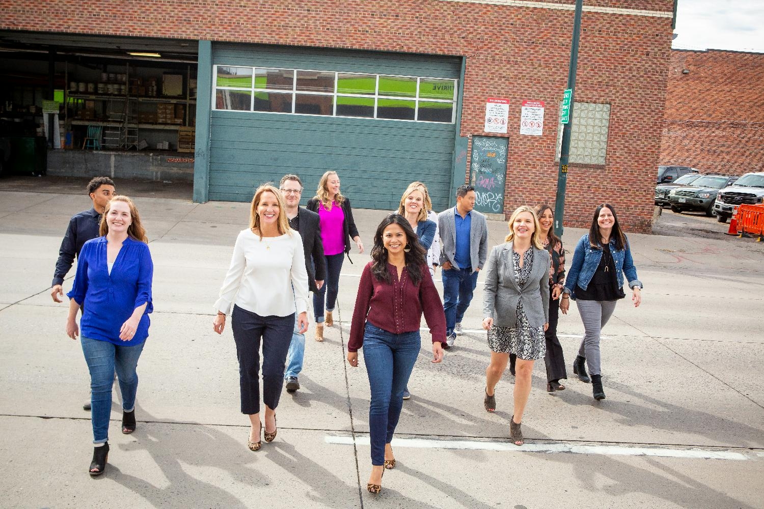 The Catalyst Marketing Agency team in downtown Denver, Colorado. 