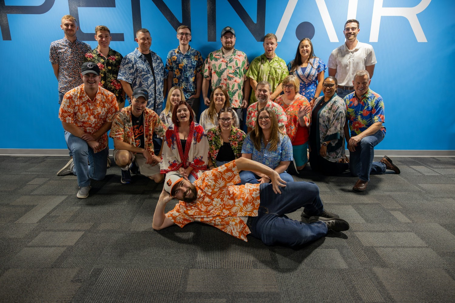 Every Friday in August 2023 we did Hawaiin Shirt Friday!