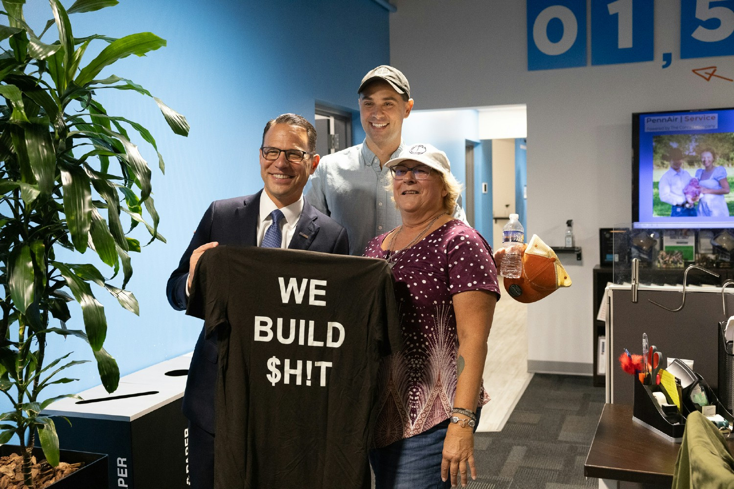 Governor Shapiro visited our PennAir Brand