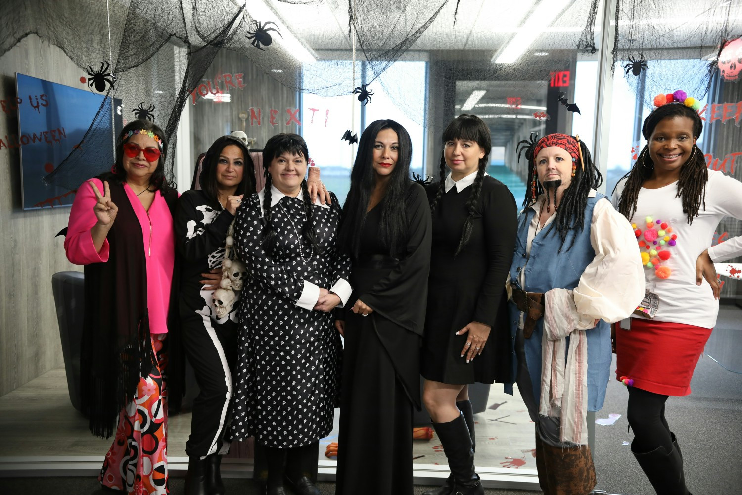 Every year our team brings the Halloween spirit to life with their amazing costumes! 