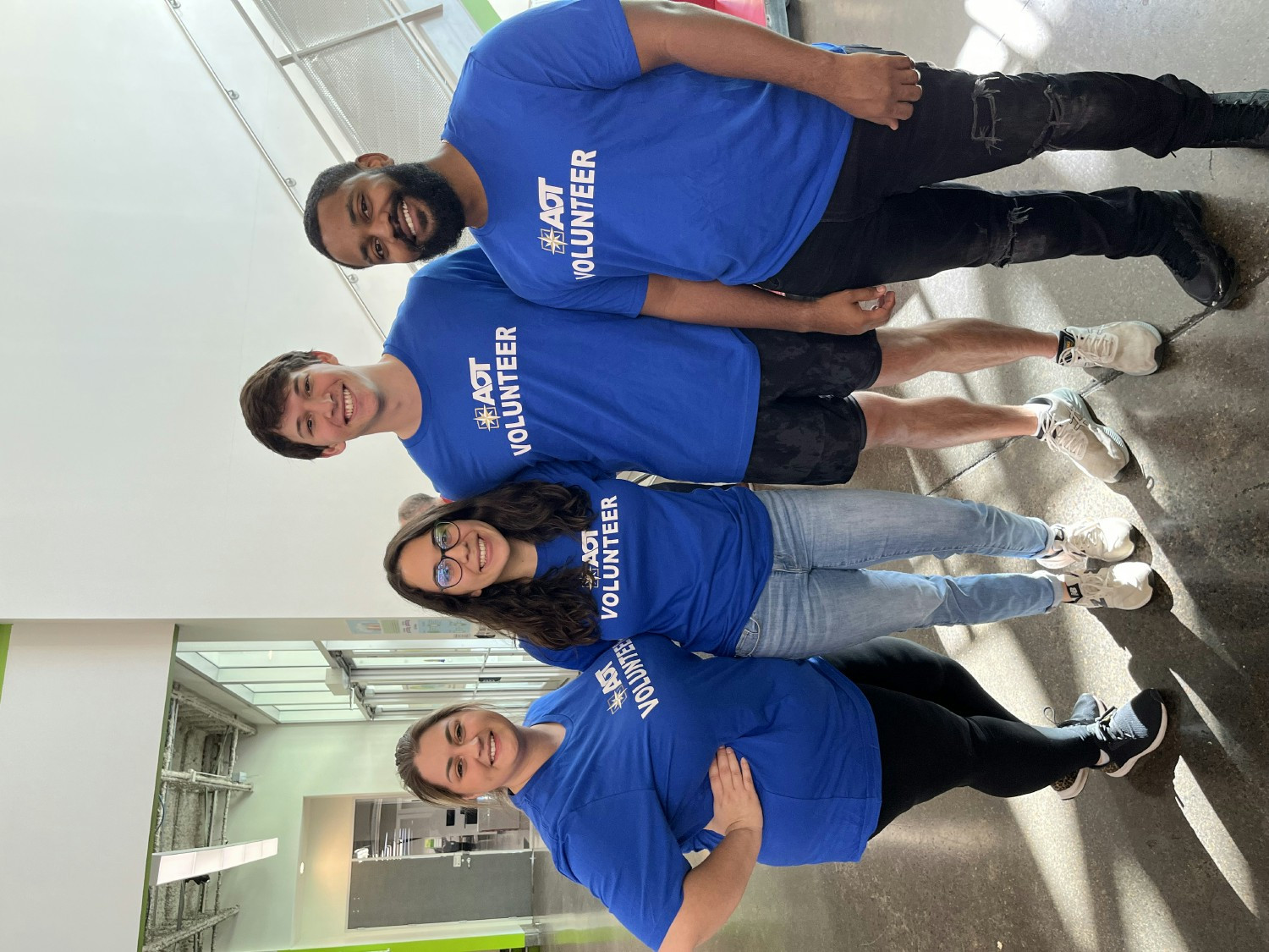 AOT team giving back at the Houston Food Bank! We believe in making an impact beyond the office walls. 