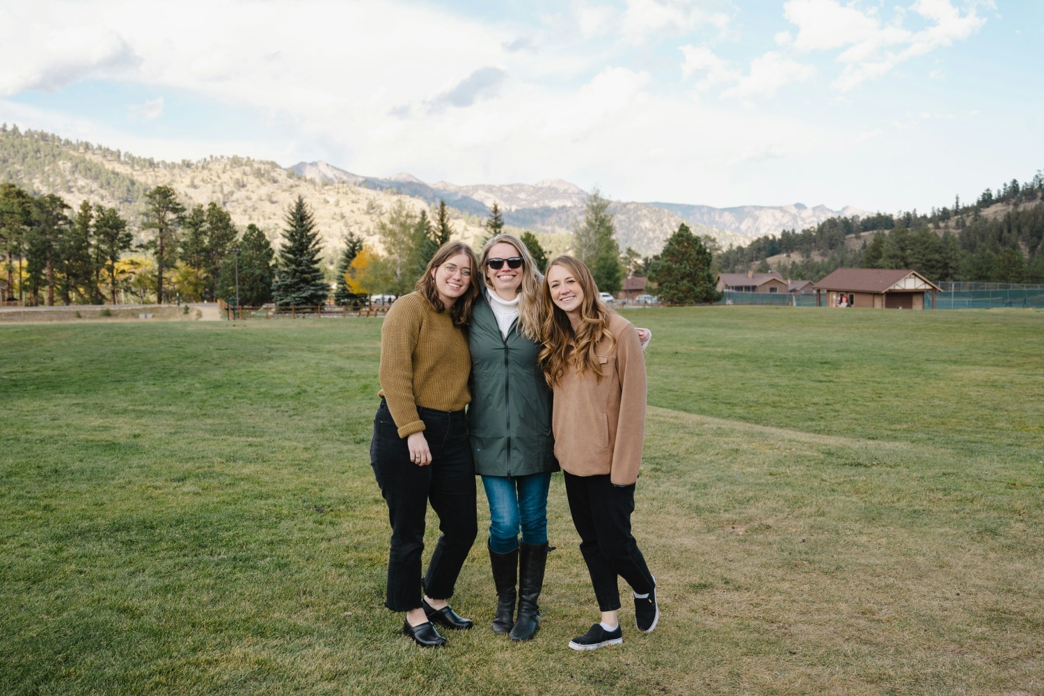 Taking a break at our company retreat in the beautiful mountains of Estes Park, Colorado.