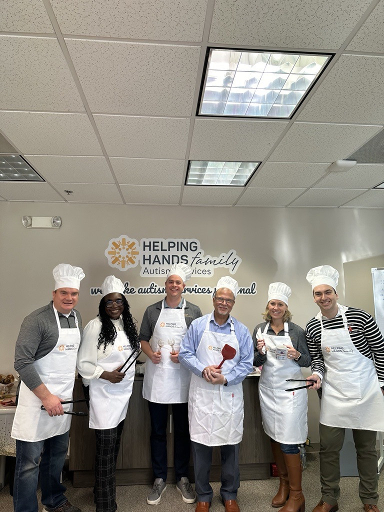 Our leadership team breakfast at Support Center