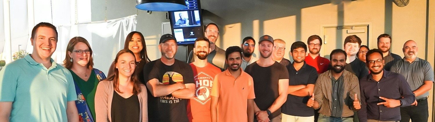GMP Pros at Top Golf!  The company invests in team-building events that allow us to spend quality time together.  