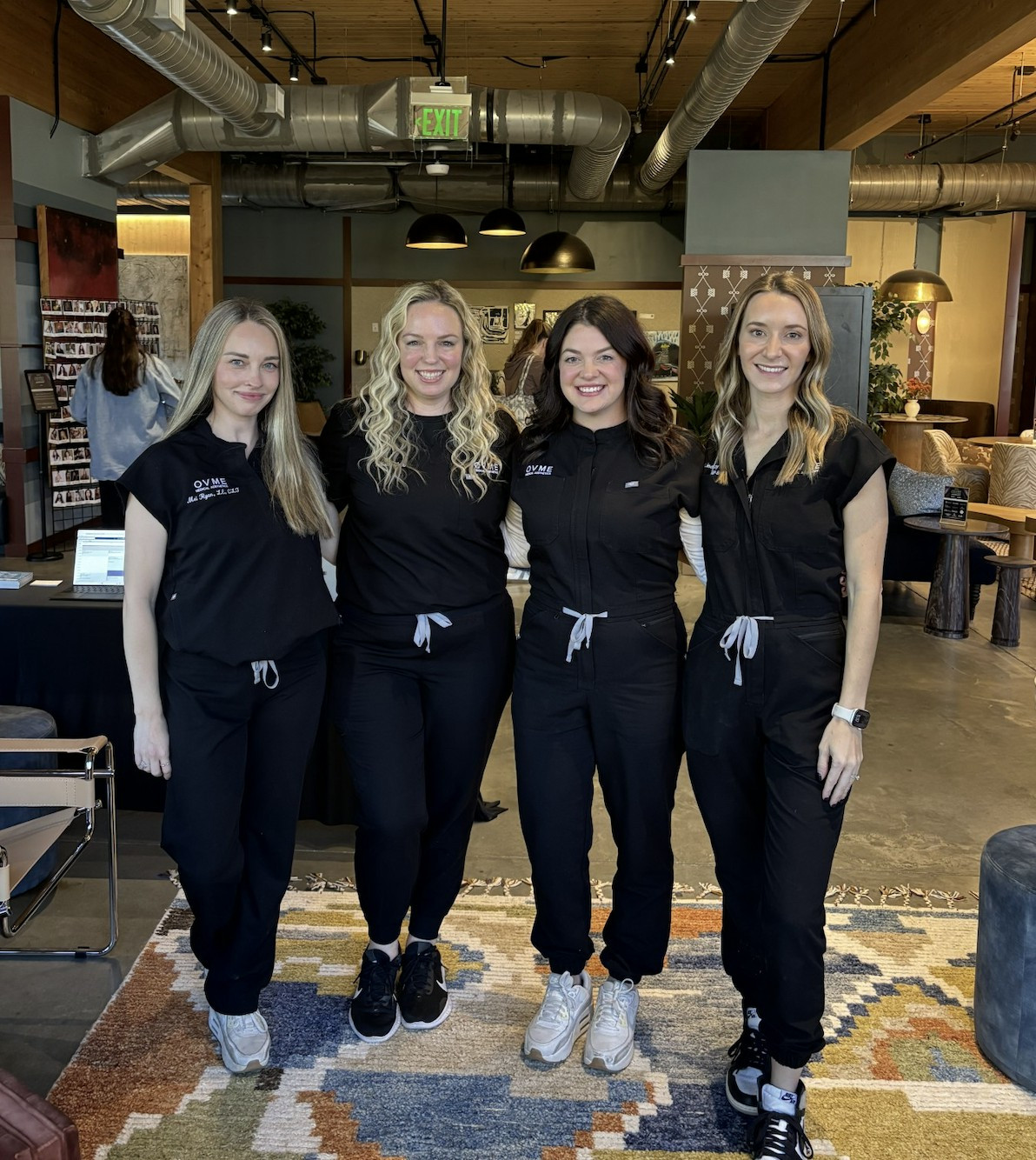 Nashville team at the Women in Country Music event