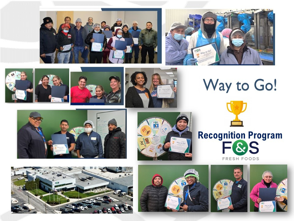 Way to Go program recognizes employees who consistently demonstrate company values in their daily work and performance