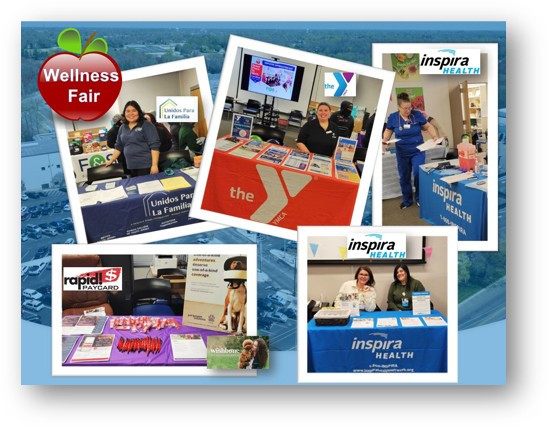 Our annual wellness fair held on National Employee Appreciation Day!