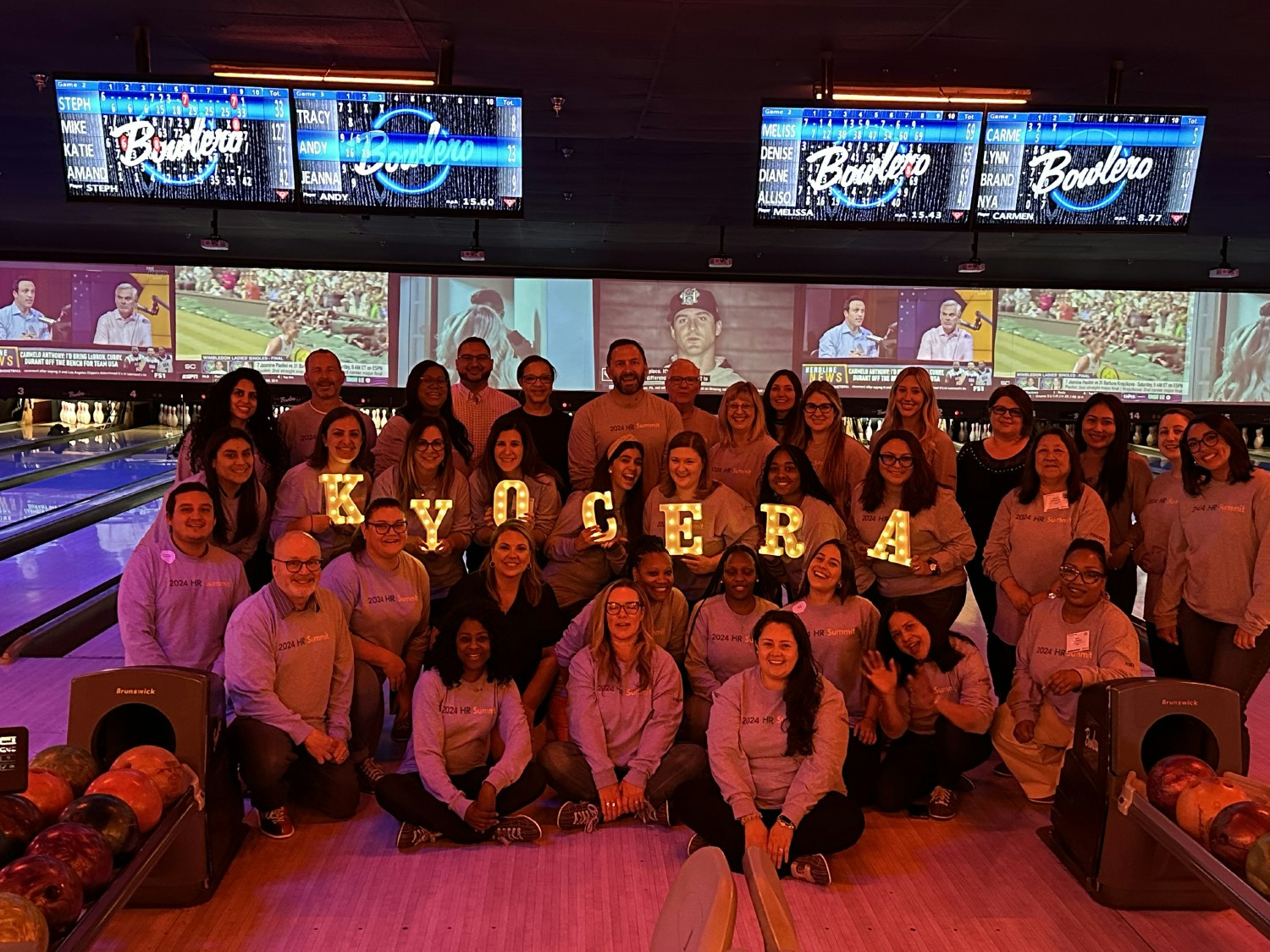 Bowling Outing at Human Resources Summit