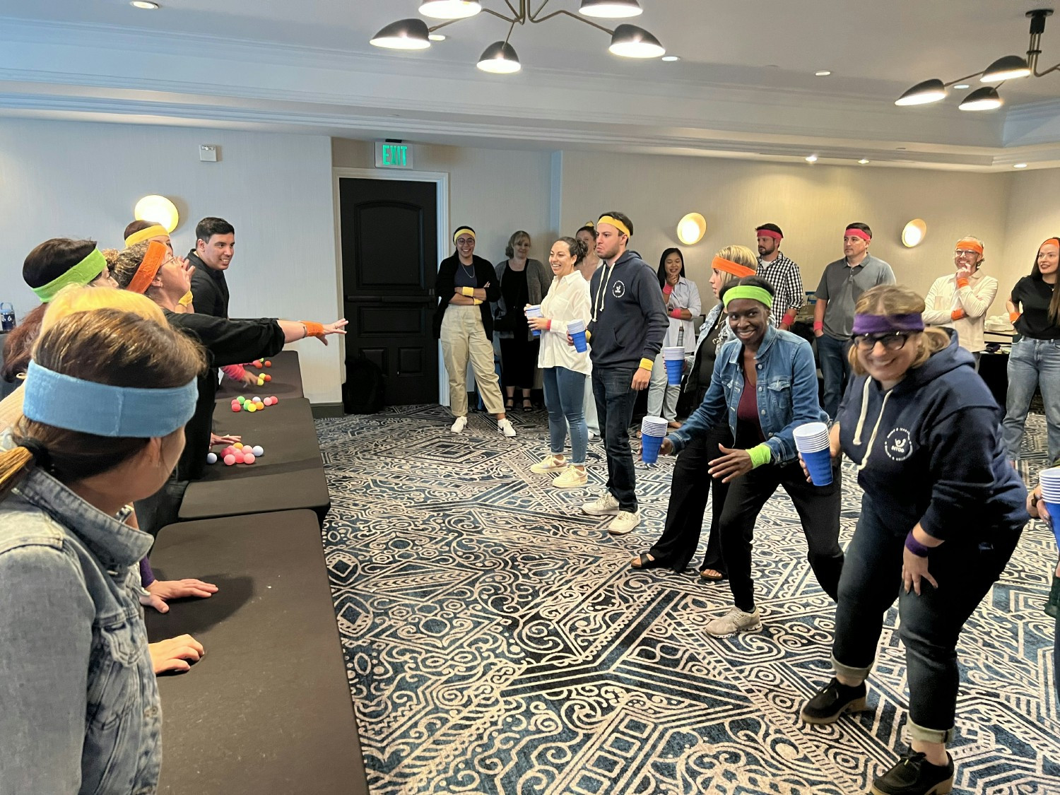 Team games during our annual Client Experience Team strategy summit.