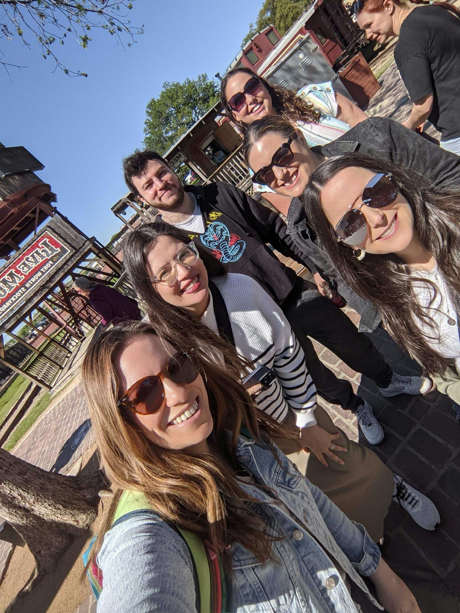 Marketing team trip to Dallas.