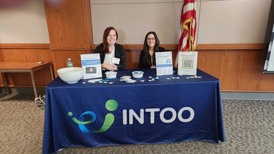INTOO Team Members at an event