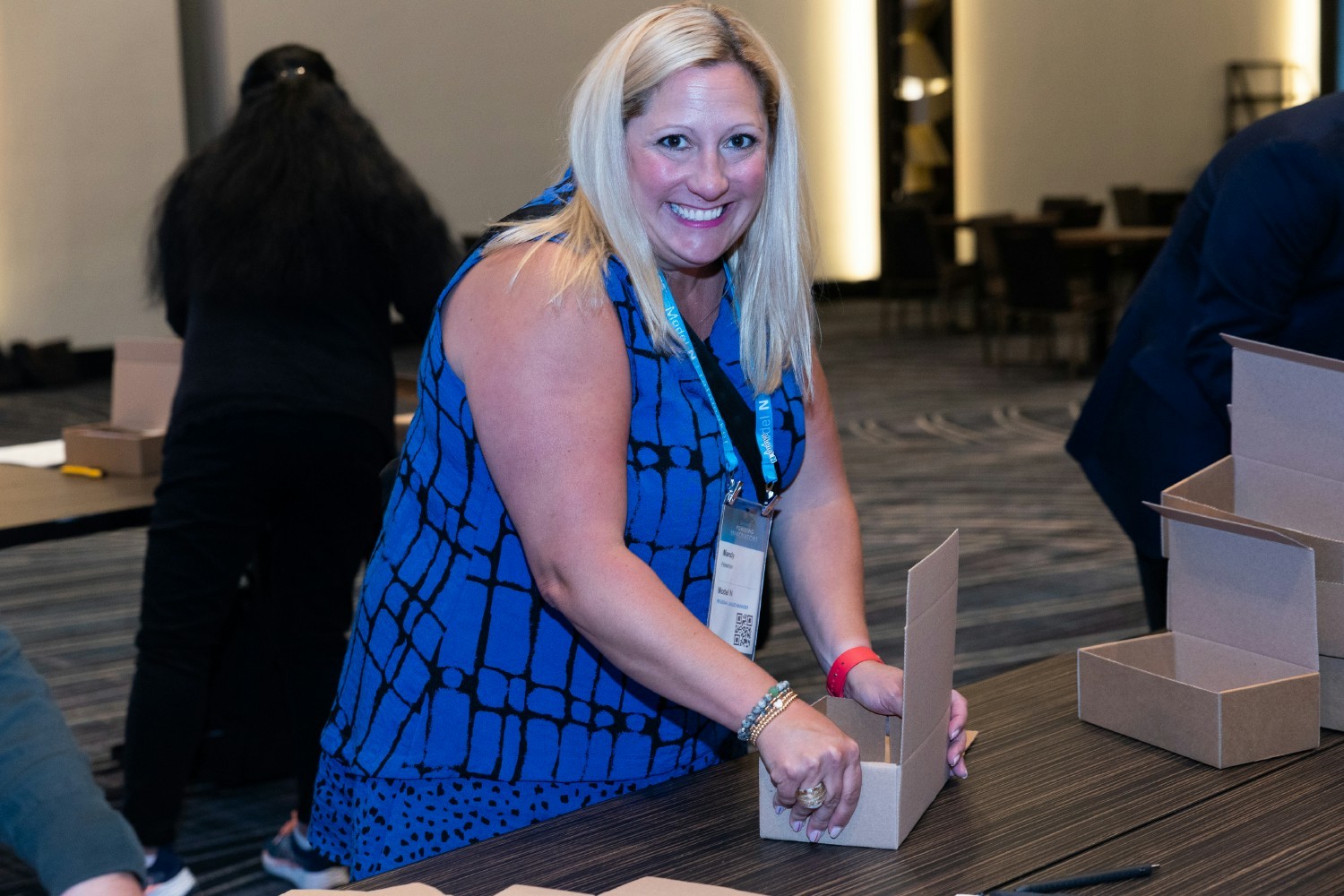 Model N'ers participated in our Rainmaker23 giveback initiative, helping prepare hygiene kits for students in need. 