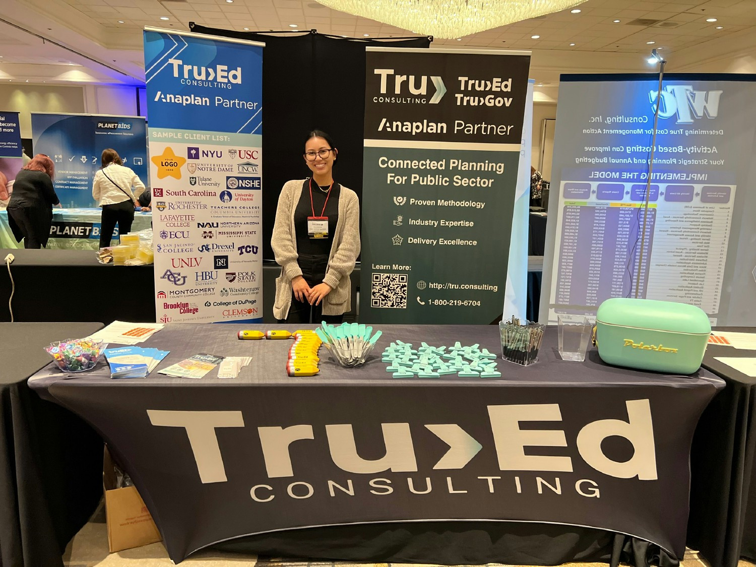 Representing Tru one booth at a time. 
