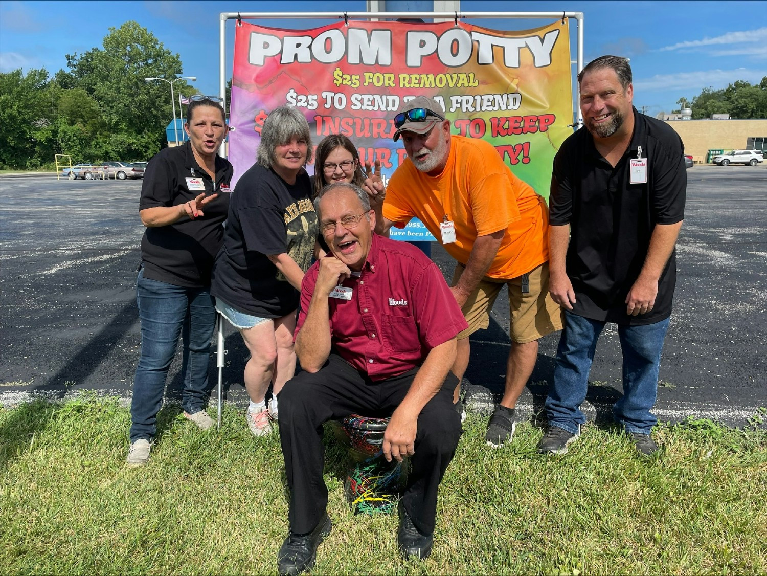 Lake Stockton store having fun