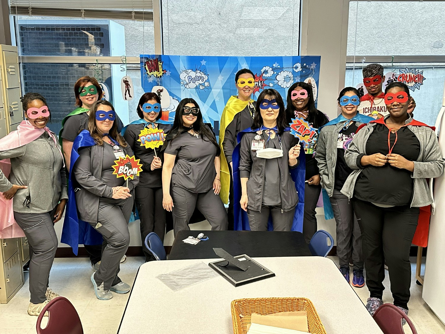 Team Week Superheroes at our K Street Center in Washington, DC.