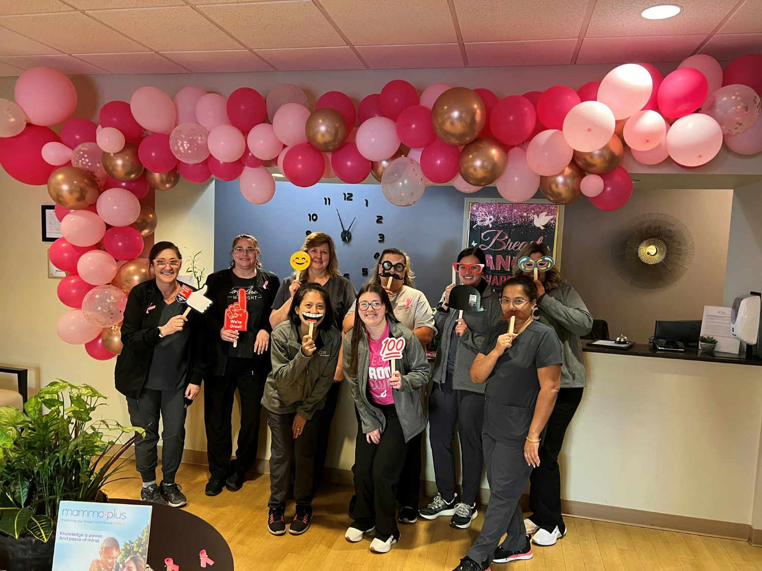 Team members in Ohio celebrate being a Great Place To Work!