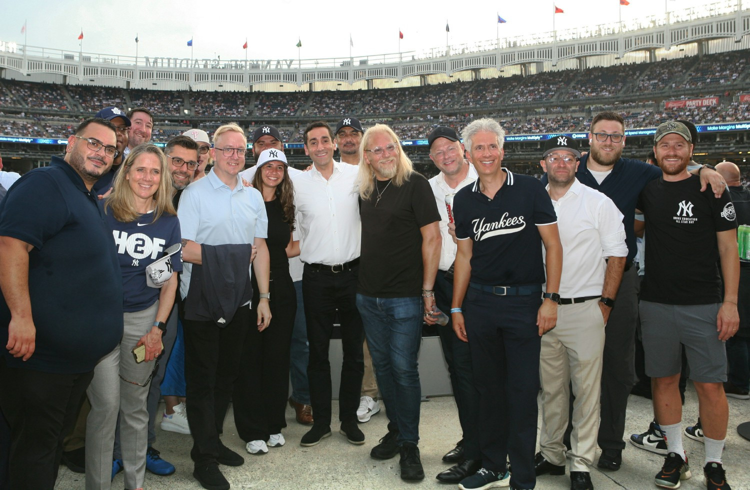 After two long days of strategizing the company's future, DocGo had the opportunity to go to Yankee Stadium. 