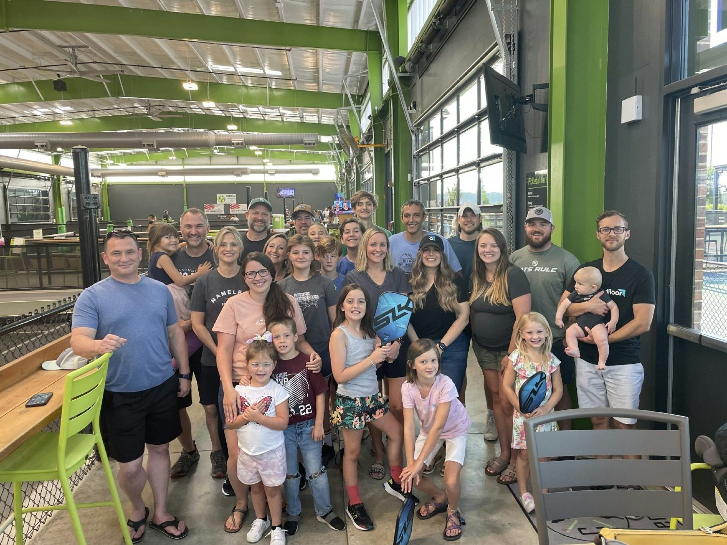 Our Wichita Kansas group and their families enjoying a meet up at their favorite local meet up.
