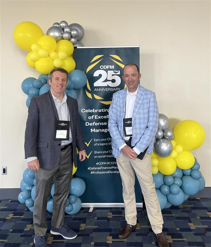 FM Practice Lead, Andrew Porter and EPM Practice Lead, David Luscombe attending SDFM Washington Chapter PDI