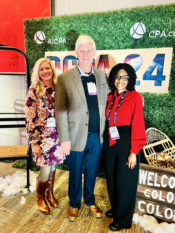 Some of our management members at a Sage conference.