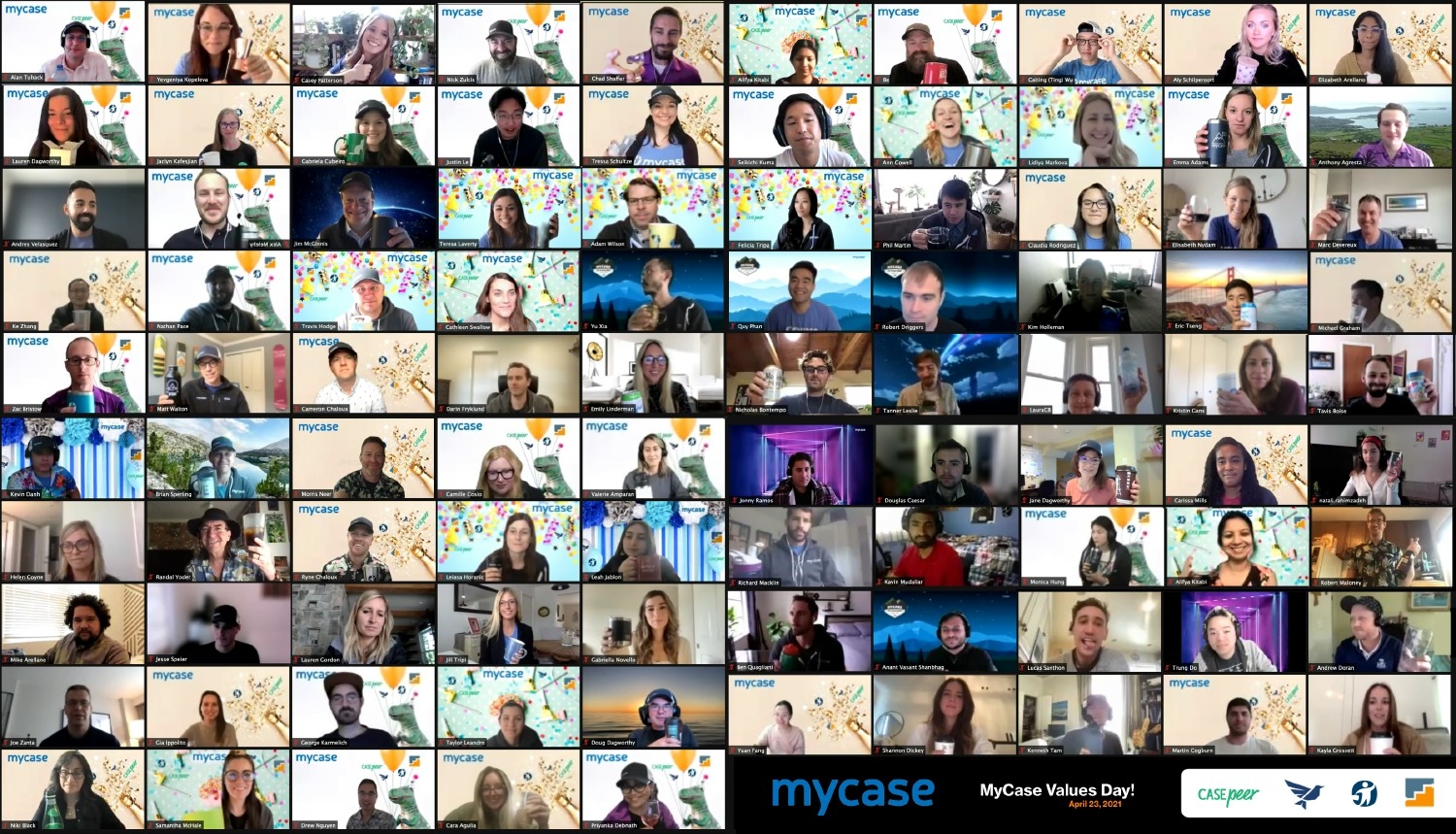 A virtual celebration of MyCase Values Day to elevate our future together. 