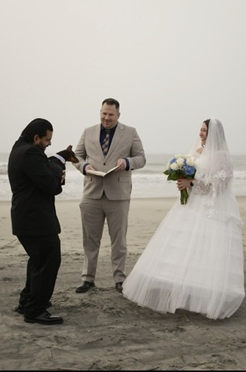 Kevin's Wedding that Chase got to officiate !