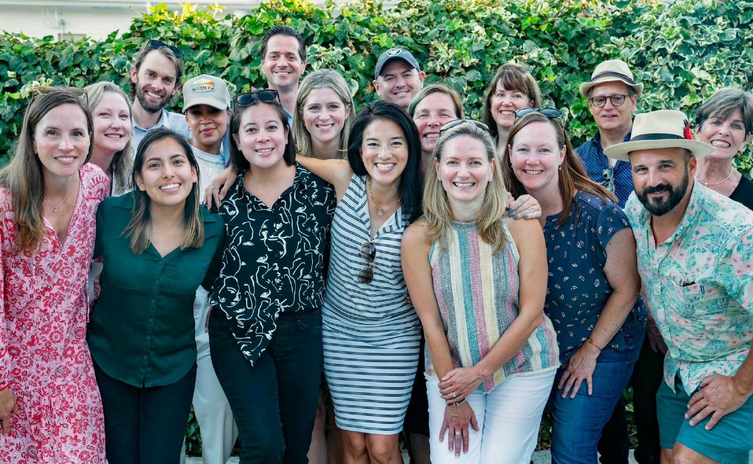 Team photo after doing a climate fresk in the bay area.