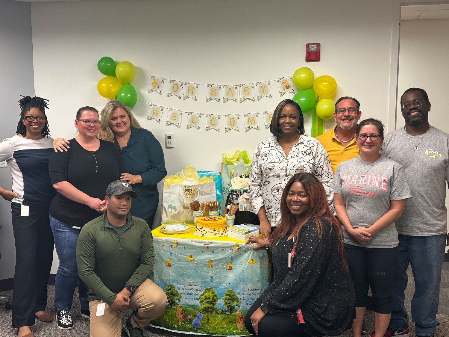 Customer Care team celebrating life milestones together.