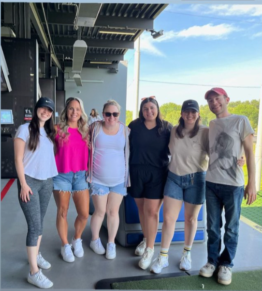 Next PR’s Philadelphia team celebrating summer with a golf outing. 
