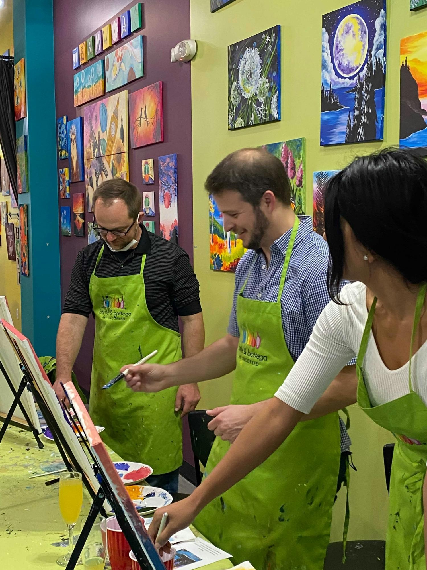 Product Team Painting Class