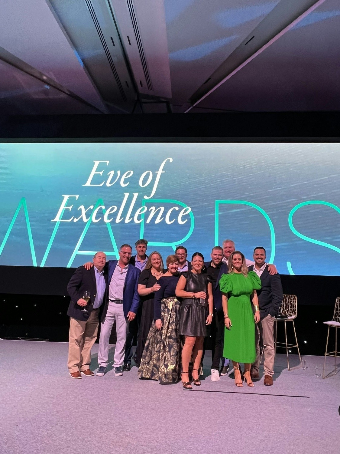 OW Executive Leadership at the Eve of Excellence Awards.