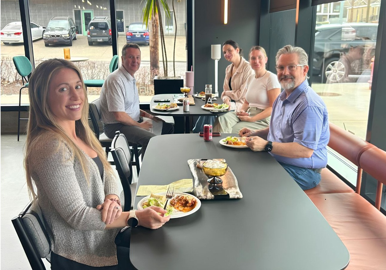 Our OWNSH team gathered for lunch as a part of Employee Appreciation Week.