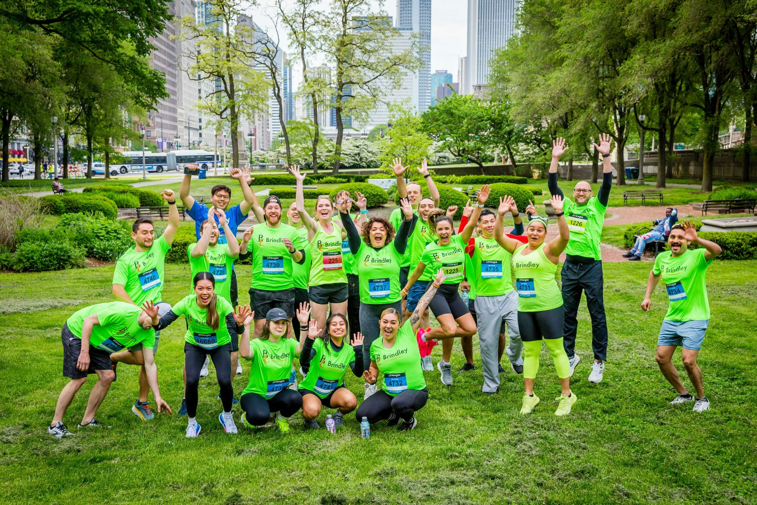 JP Morgan Corporate Challenge May 2024 with our BE participates.