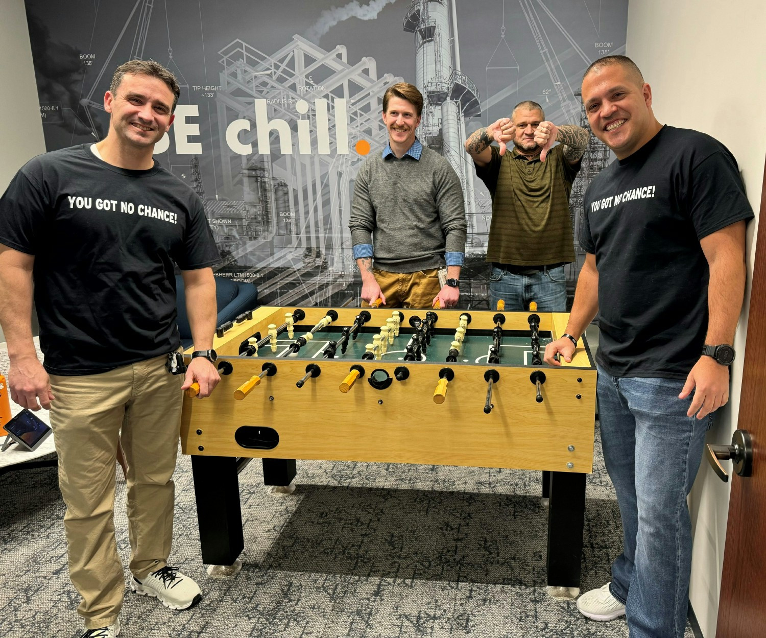BE 2024 Foosball Champions 