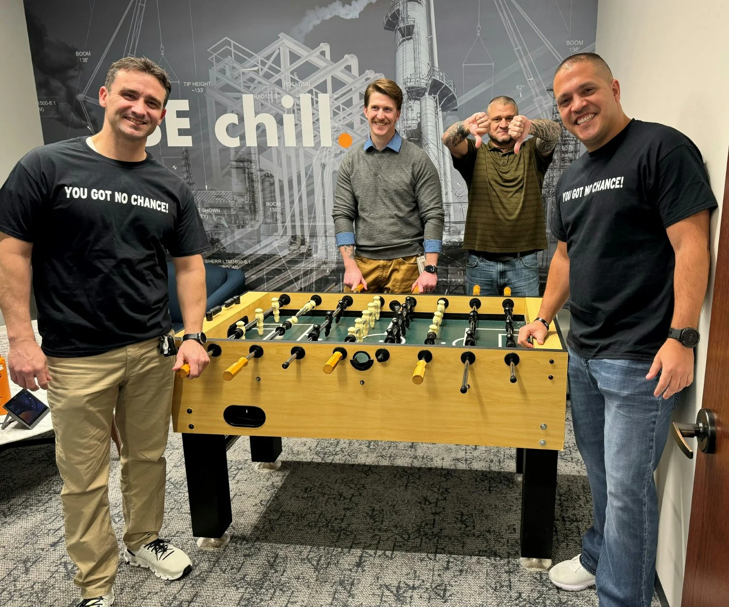 BE 2024 Foosball Champions 