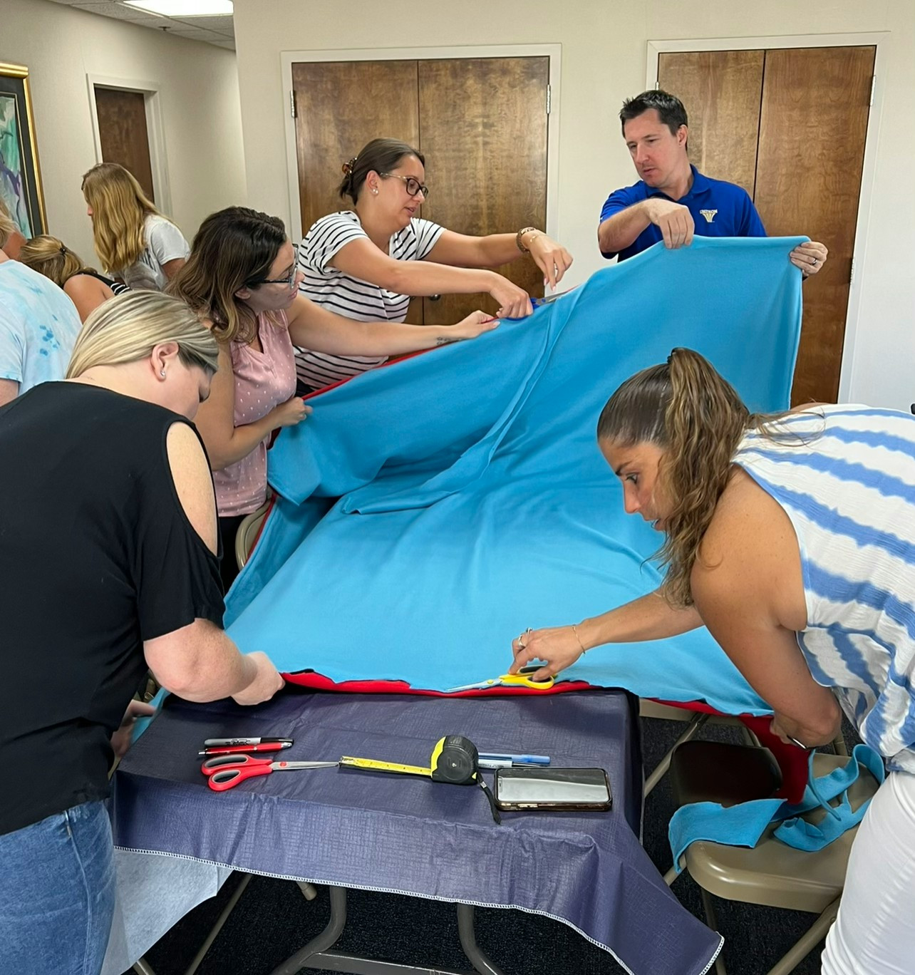 HBI Partners with Jersey Cares for Backpack for Life Program where items are donated to veterans in need! 