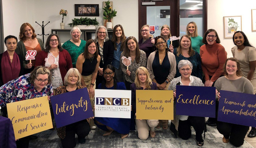 PNCB staff showcasing their core values!