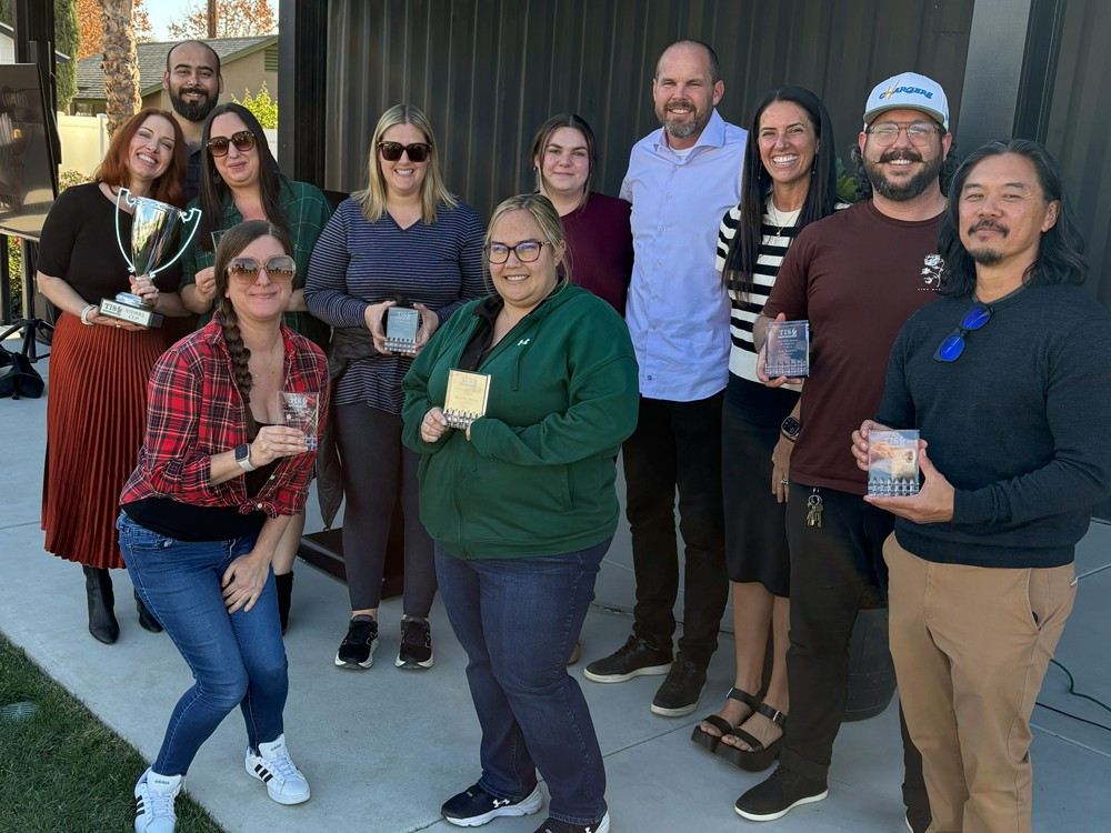 The TIS team gathered to celebrate a year of success and accomplishments with our annual End-of Year awards.