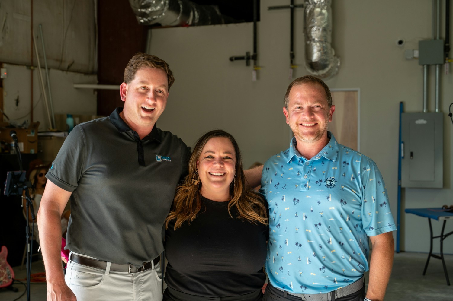 Our CFO, Jamie Reedy, VP of Administration, Emily Serrano, and CEO, Bill Cummings.