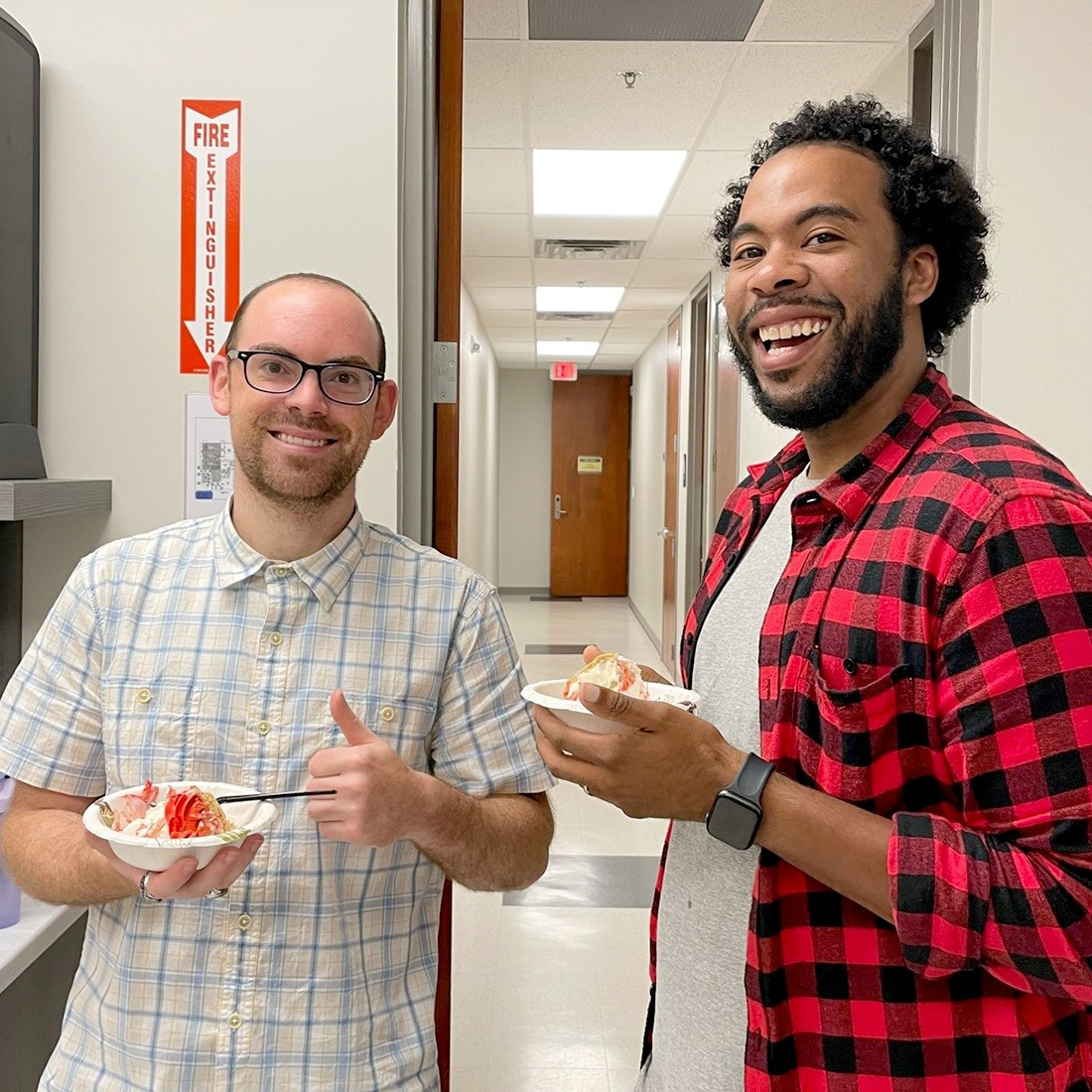 We enjoy monthly opportunities for time to take a break, socialize, and have tasty treats!