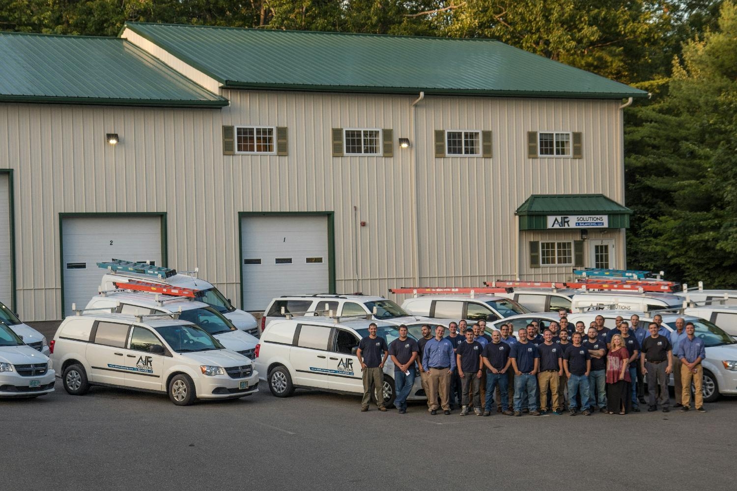 Our team at our office in New Hampshire, pre-pandemic.