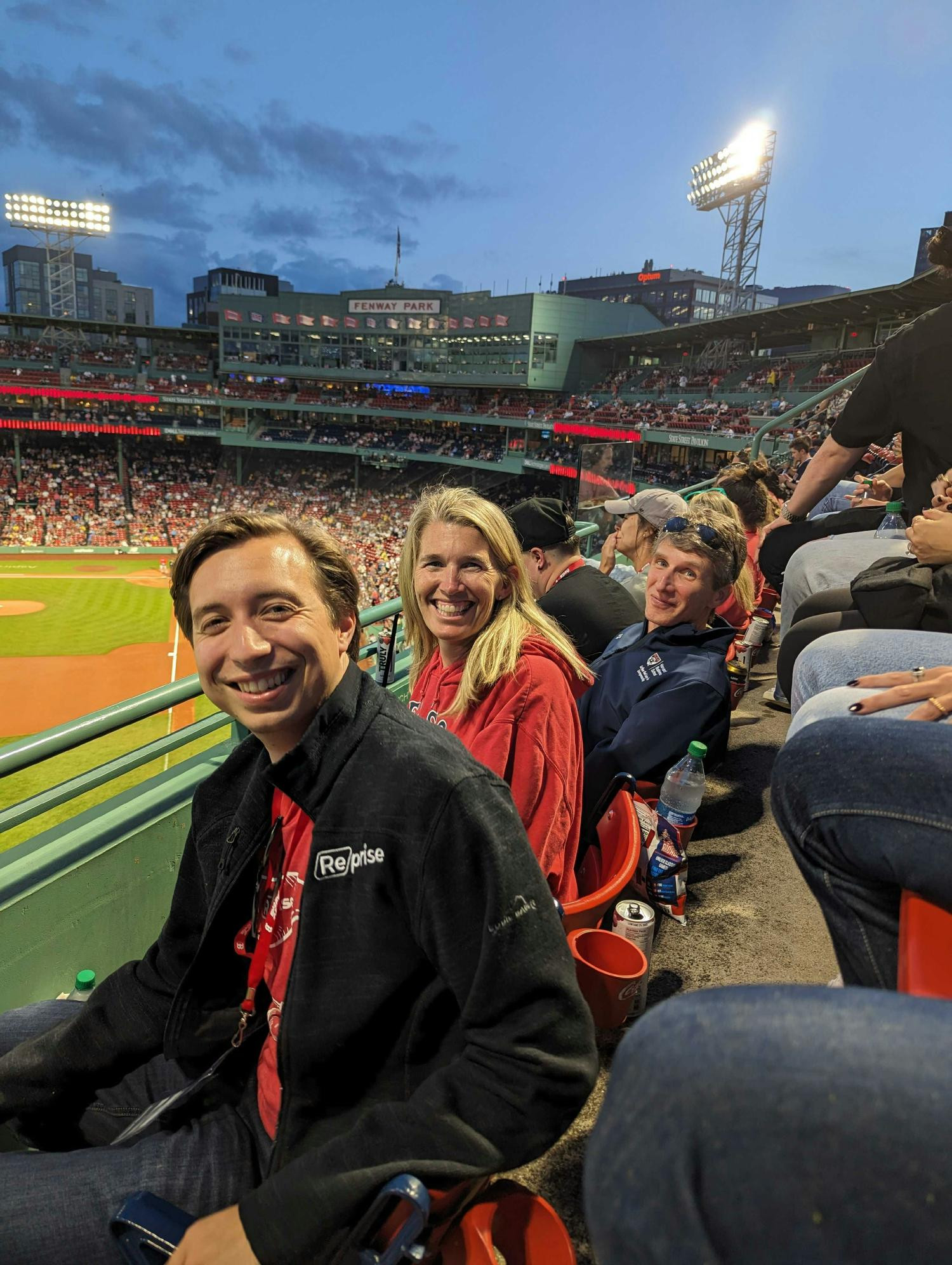Exec offsite at Fenway Park in Boston